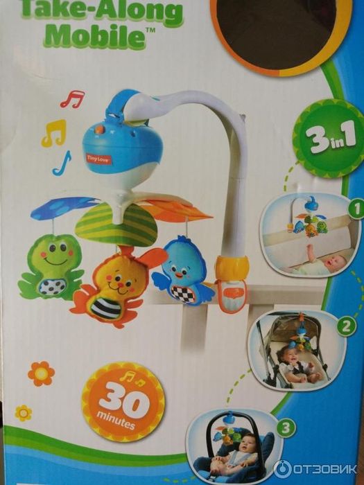 Музыкальный мобиль Tiny love