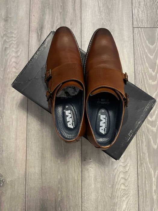 Pantofi piele maro marime 42