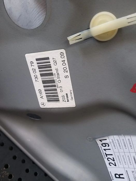 Macara manuala geam dreapta spate mercedes a class w169 a1697300279