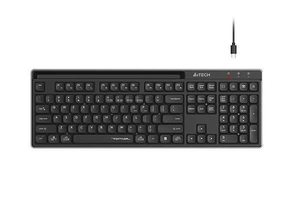 A4TECH FBX72C (BLACK) Bluetooth & 2.4G Scissor Keyboard клавиатура +