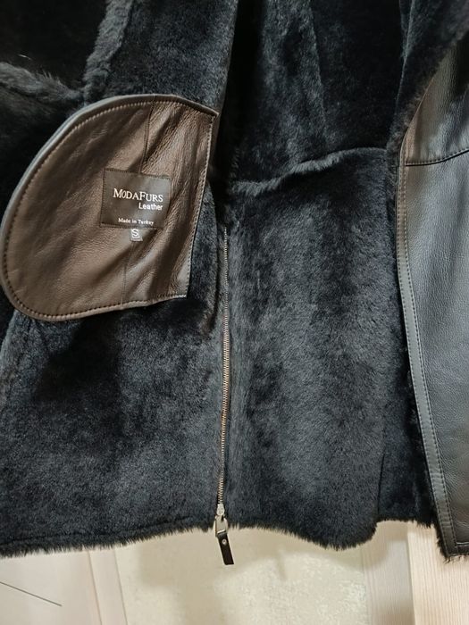 Кожаная дубленка Турция