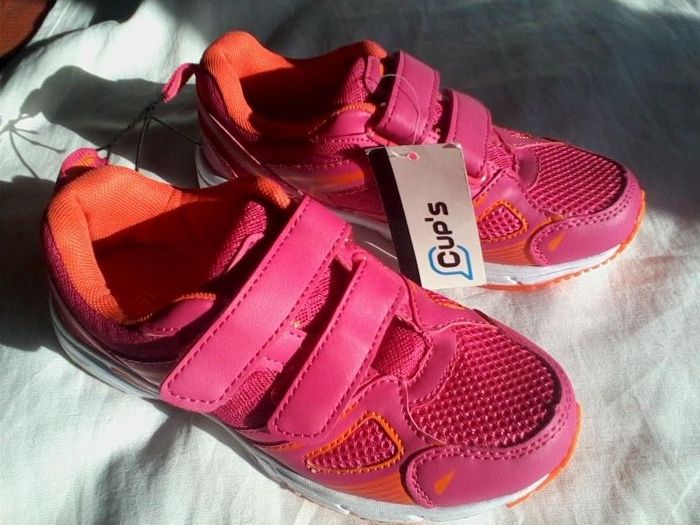 Adidasi pentru copii marime 31 (int.20,5cm), Cups, roz, noi