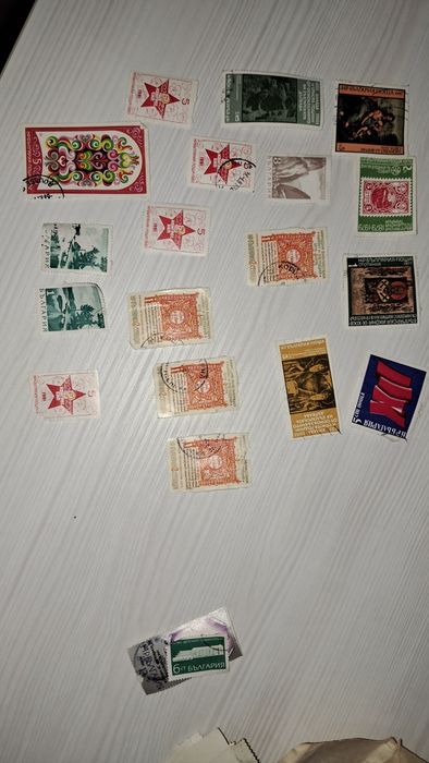 Пощенски марки (ползвани)
