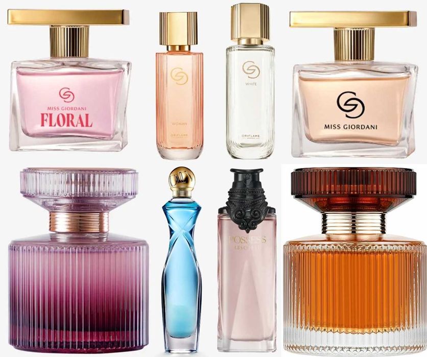 Дамски тоалетни води и парфюми от Avon, Oriflame