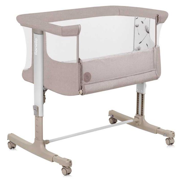 Patut co-sleeper, Lionelo, Aurora, 3 in 1 - Garantie 1 an si jumatate