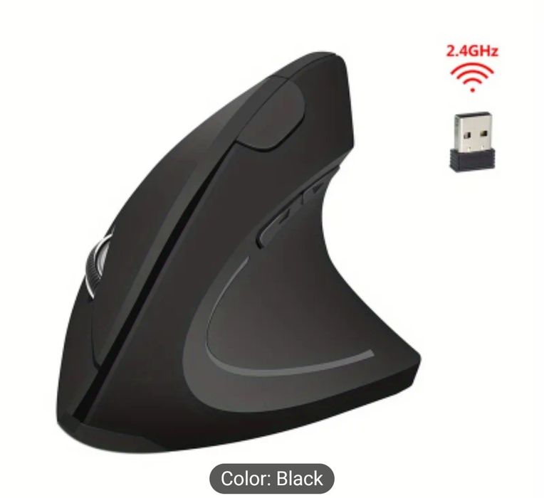 Ергономична вертикална мишка