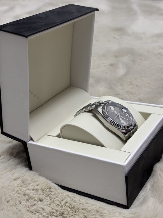Seiko Datejust Silver Diamond Dial