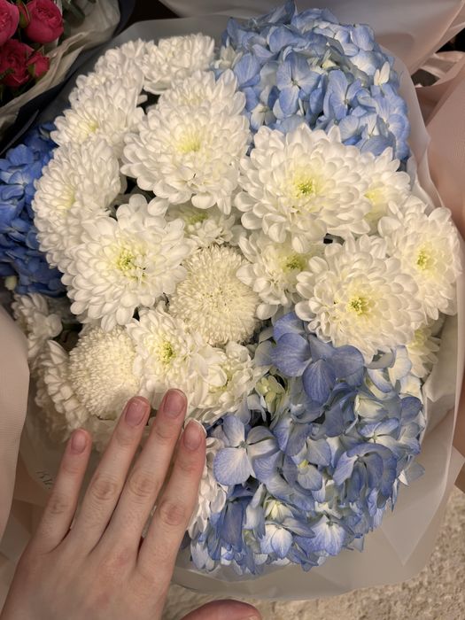 Цветы очень свежие