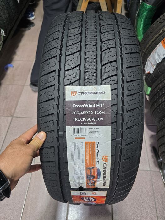 Crosswind  285/45/22. MADE IN THAILAND