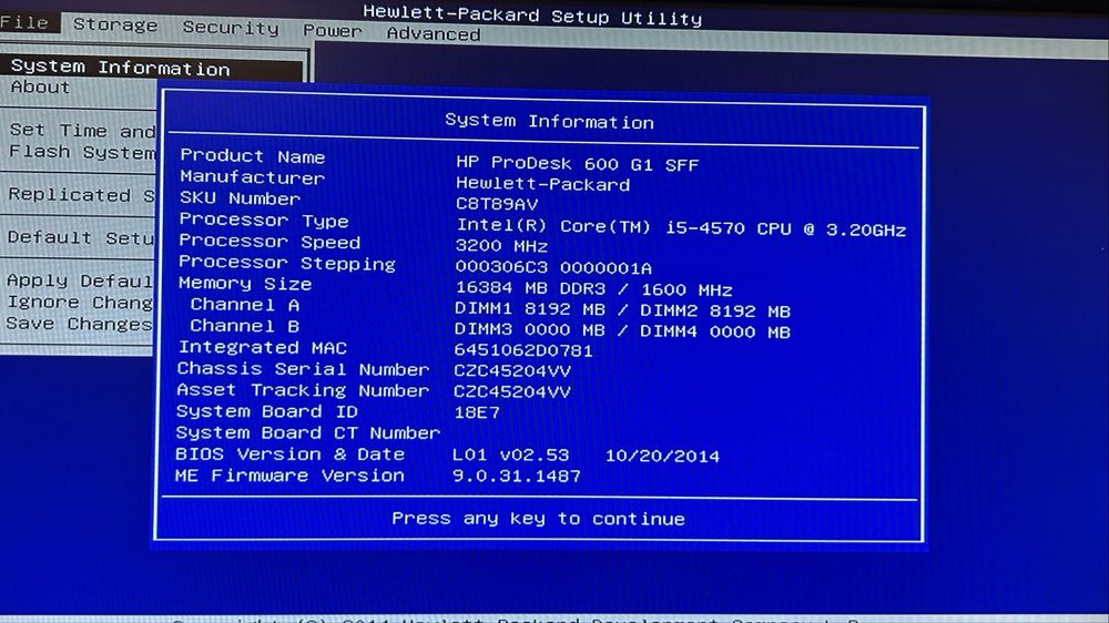 Memorie DDR3 16 GB Samsung