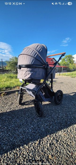 Carucior 2 in 1 Mavio Adventure, Gri, 0-36 luni
