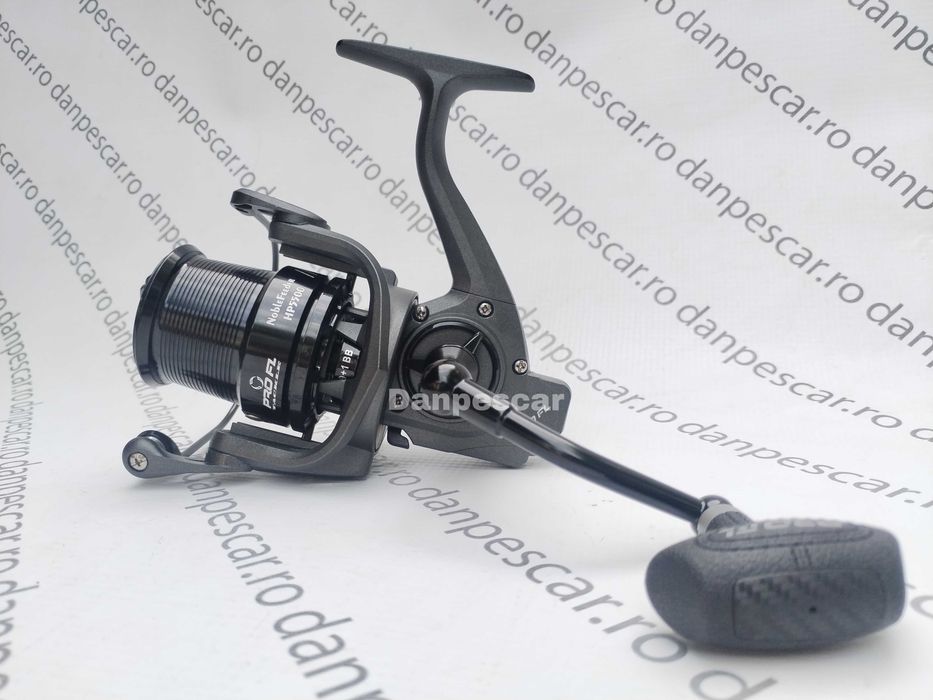 SET 2 Mulinete Feeder si Crap PRO FL NOBLE HP5500 cu tambur Long Cast