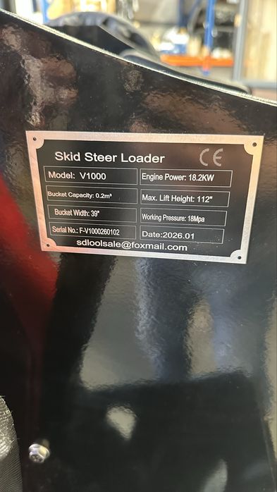 Mini incarcator - motor Kubota - skid steer loader
