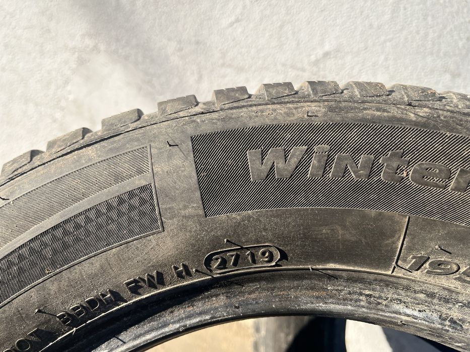 2 бр. зимни гуми 195/65/15 Hankook DOT 2719 6+ mm