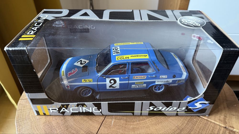 Macheta Solido Renault 12 Gordini Rally 2 1/18 - Rara