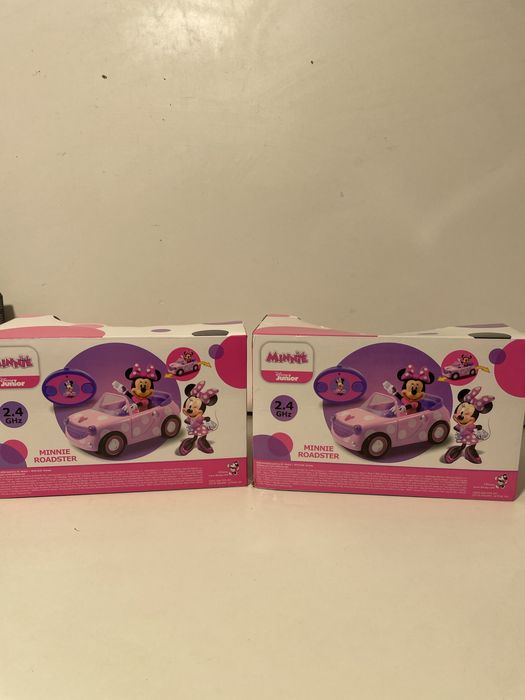 Set masina cu telecomanda Minnie Roadster