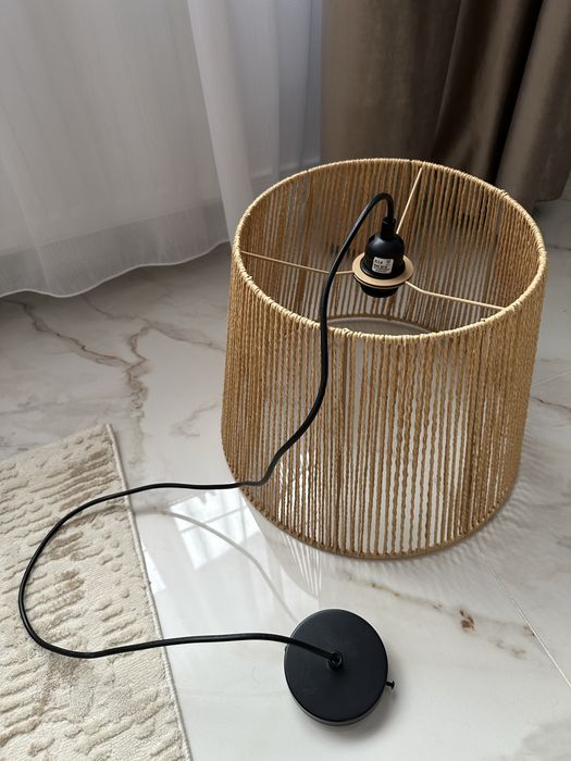 Lustra, lampa, veioza art deco, abajur mare, bec inclus