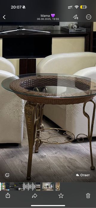 4 Кресла кож зам