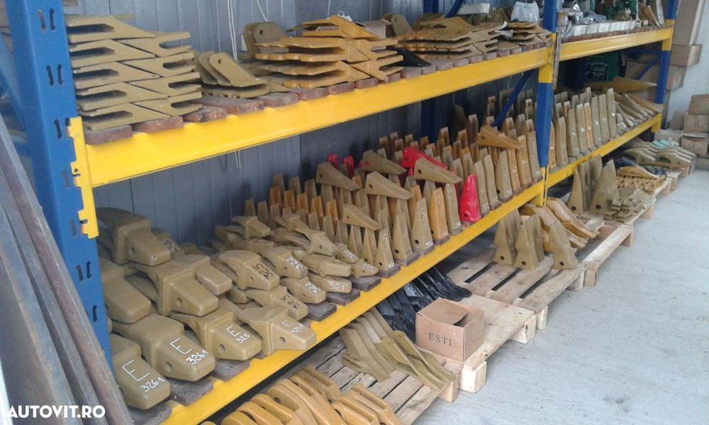 Dinti pentru cupe excavatoare si miniexcavatoar