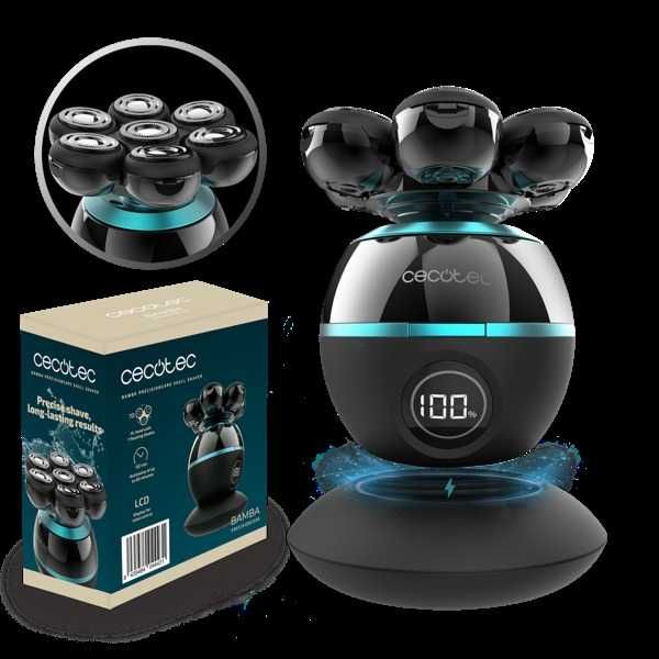 Бритва роторная для головы Cecotec PrecisionCare Skull Shaver черный