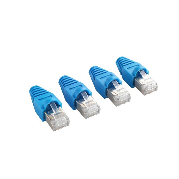 Mufe conectori RJ45 CAT6 FTP ecranati auriti + protectie