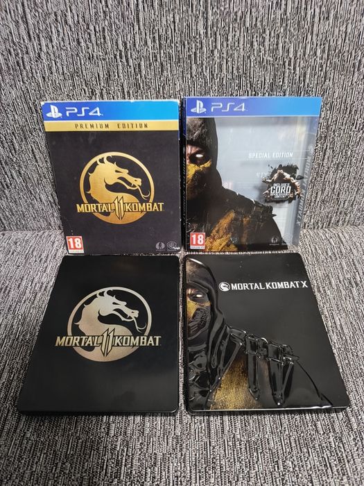 Mortal Kombat 11/X steelbook метални кутии PS4