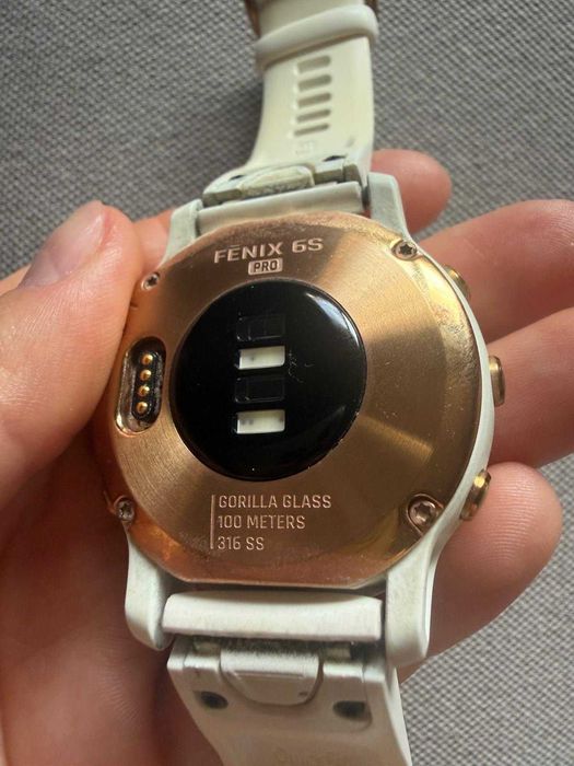 Garmin Fenix 6S Pro alb - rose gold