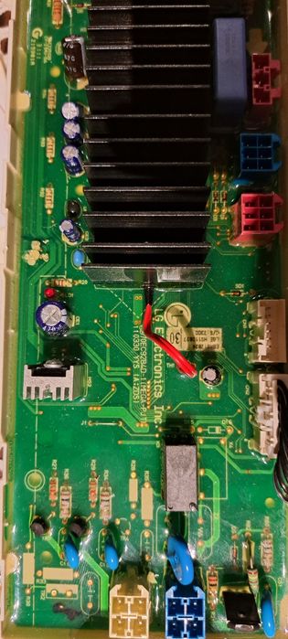 LG платка комплект-глава +UI за пералня EBR61282430