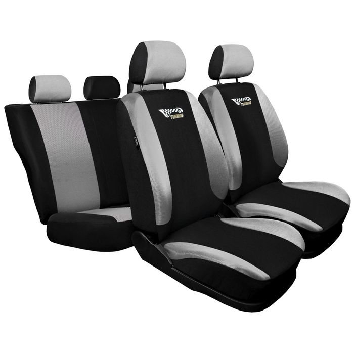 Huse auto universale Tuning gri deschis