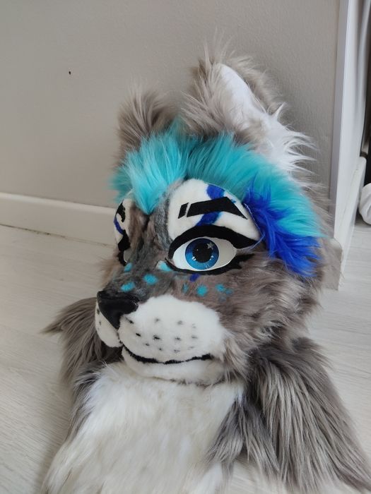 Маска фурри кошка