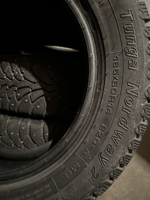 Продам зимние шины 185/60 14 Tunga