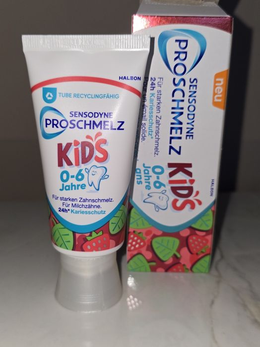 Sensodyne Junior и Sensodyne Kids - Детска паста за зъби