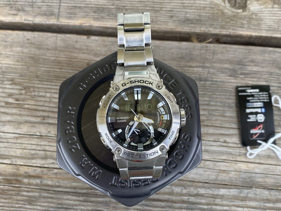 Cinghia In Acciaio Inox Per Casio G-Shock GST-B200D, Bracciale Metallo Originale - Foto 5