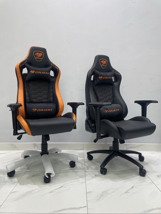Геймерское игровое компьютерное офисное кресло модель Cougar