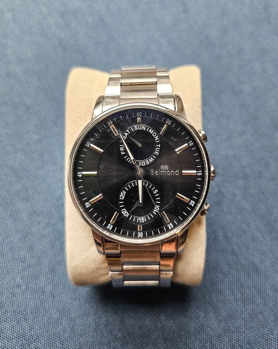 Ceas Belmond Quartz metalic
