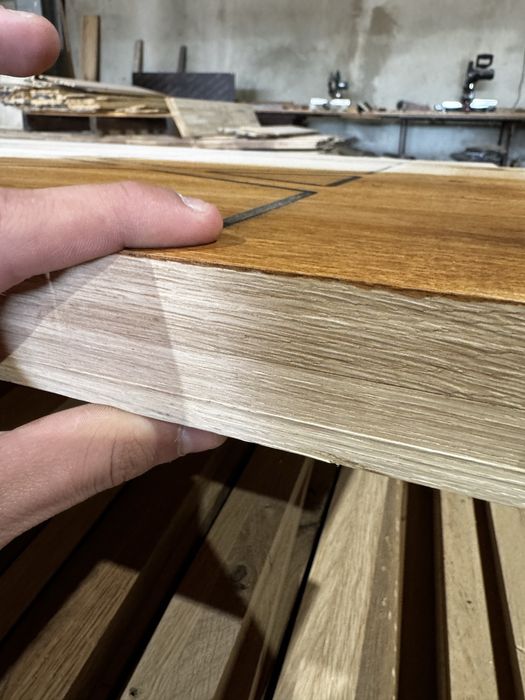 Дървен плот -дъб