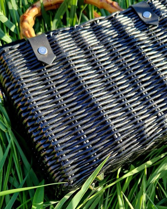 Сумка летняя, плетёная