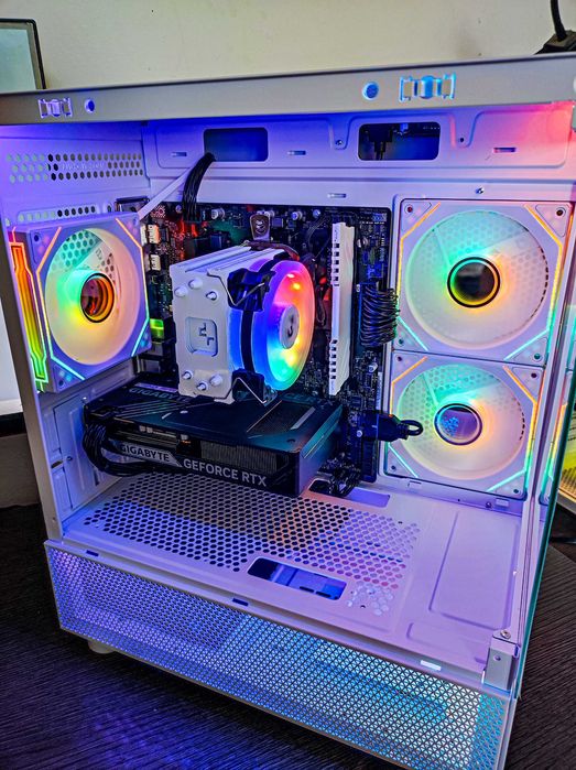 Нов! Ryzen 7 8700F, RTX 5060, 16GB RAM, 512GB SSD NVMe, WIFI, Bluetooth