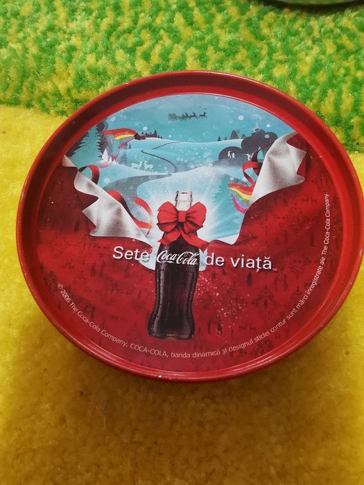 Biscuiti Coca Cola Suporturi pahare Coca Cola Coastere