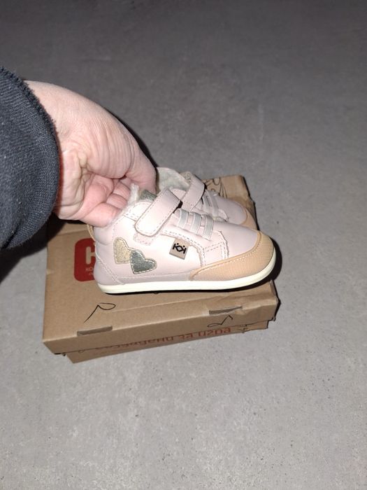 Детски зимни боси обувки