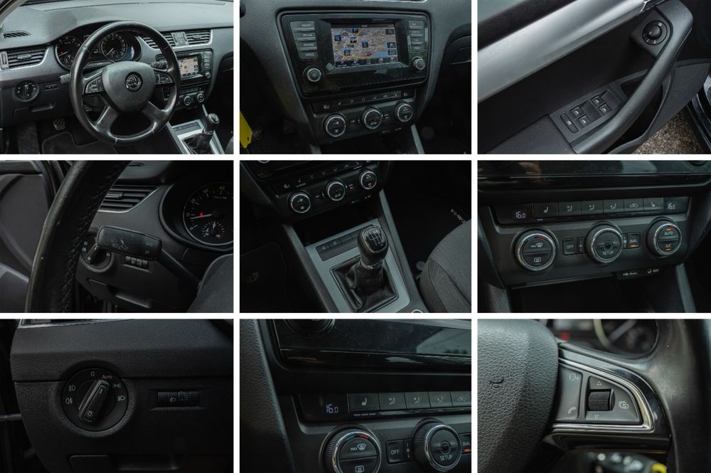 Skoda Octavia -2014 - senzori parcare - senzori lumina - jante aliaj - navigatie - scaune incalzite - carlig tractare !!