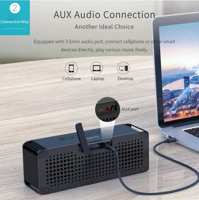 Новая Оригинальная блютуз колонка - ORICO - ГАРАНТИЯ - доставка