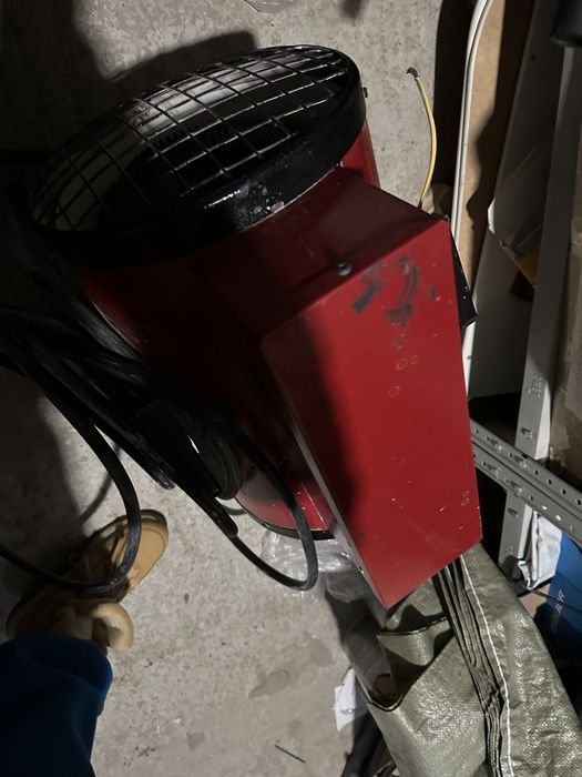 Тепловентилятор 380 вт