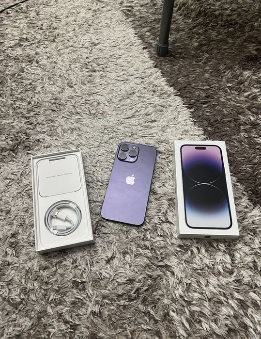 iphone 14 pro 512gb 82 % фиолетовый
