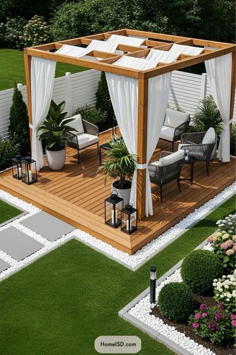 Пергола деревянная