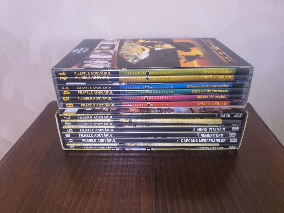 Filmele Colectia Adevarul  Margelatul , Colectia Istorice si Toma  Caragiu