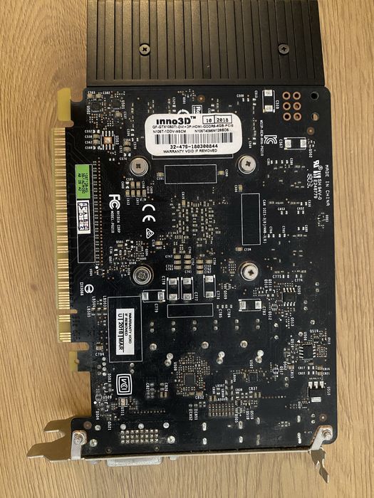 Placa video GTX 1050 Ti