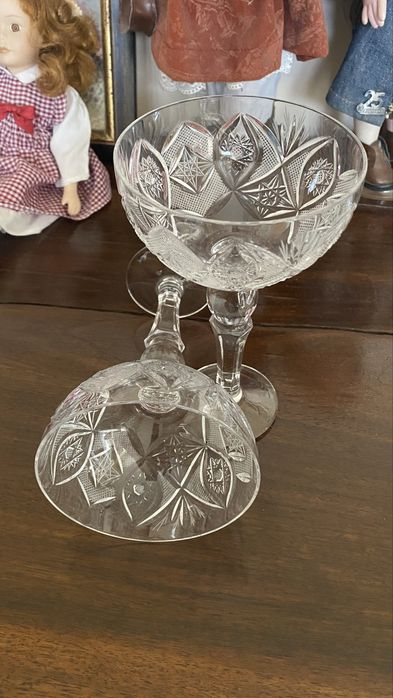 Ритуални сватбени чаши - висококачествен кристал