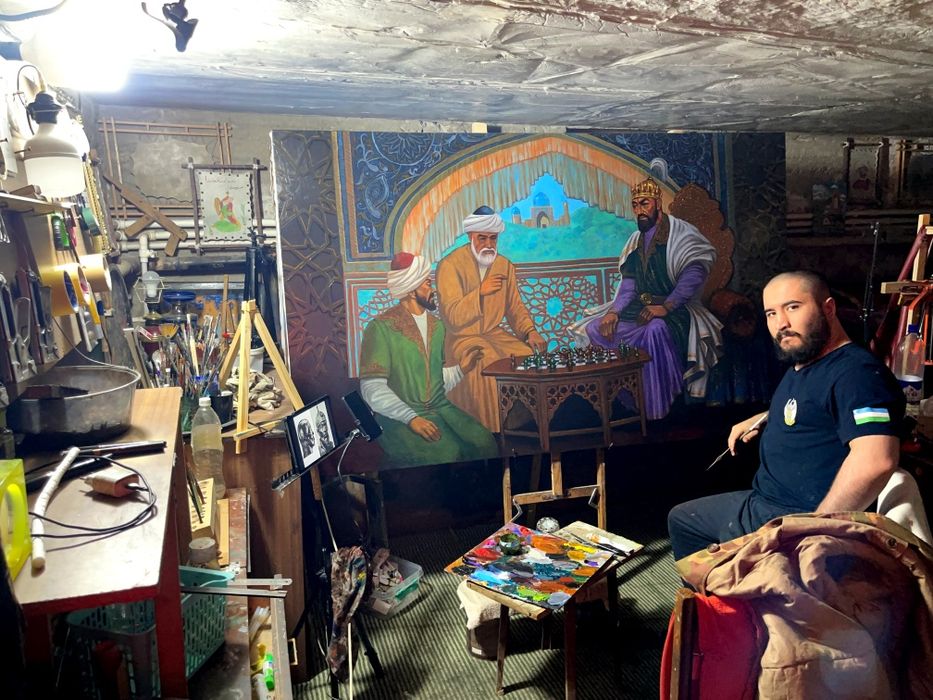 Амир Темур картина