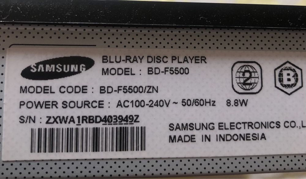 Blu-ray samsung 3D проигрыватель